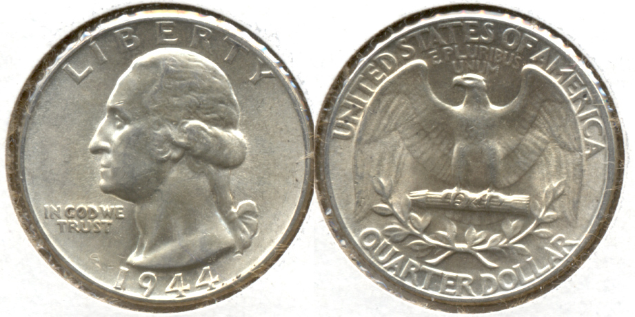 1944 Washington Quarter MS-60 aa