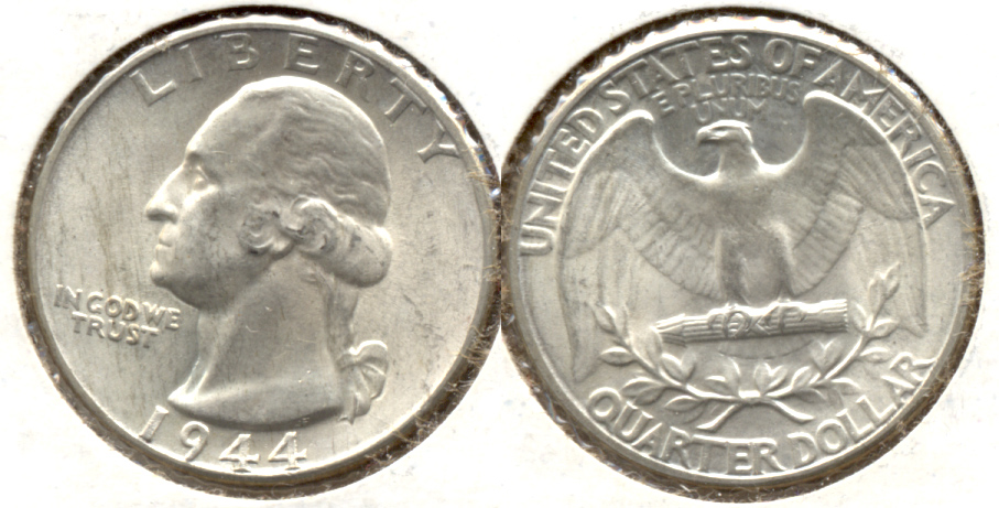1944 Washington Quarter MS-60 ab