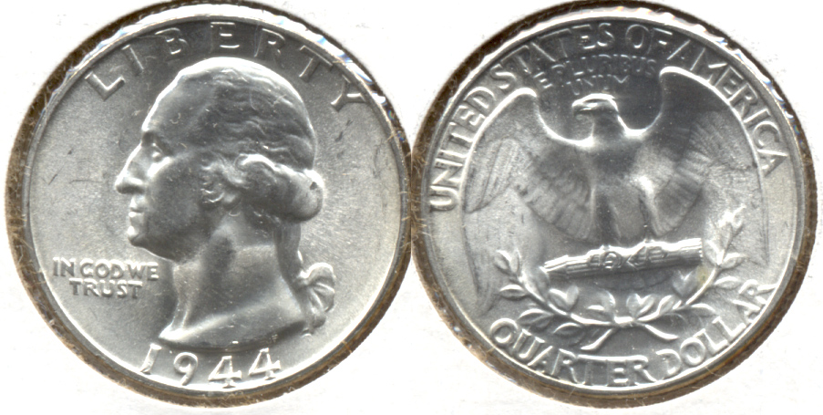 1944 Washington Quarter MS-60 af