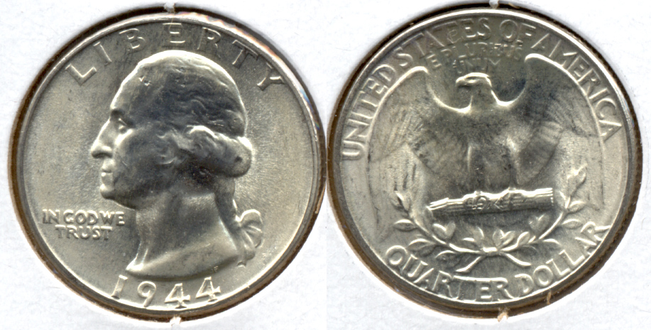 1944 Washington Quarter MS-60 j