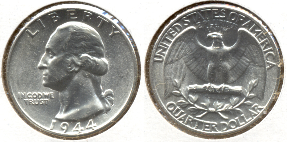 1944 Washington Quarter MS-60 l