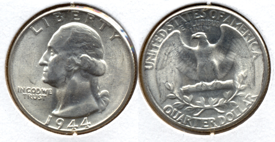 1944 Washington Quarter MS-60 o