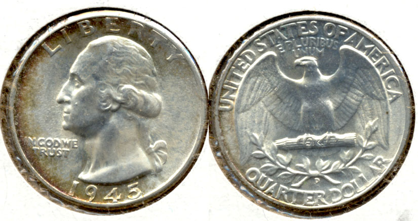 1945-D Washington Quarter MS-63 j
