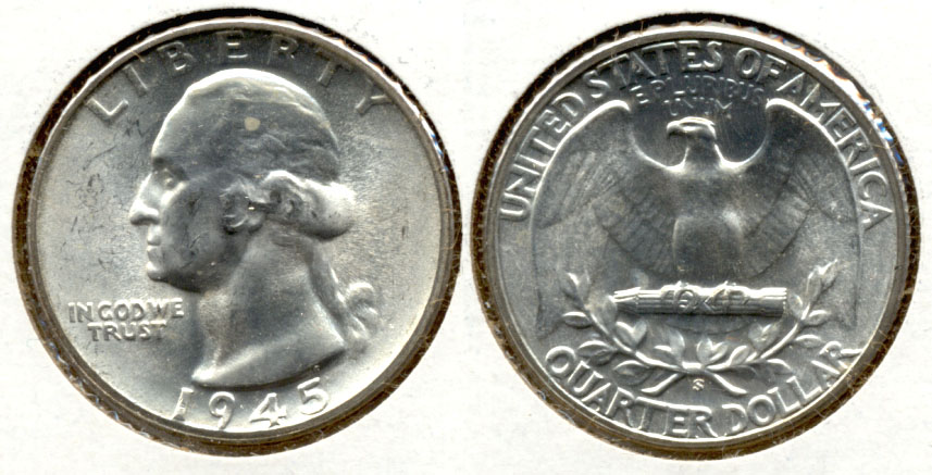 1945-S Washington Quarter MS-63 j