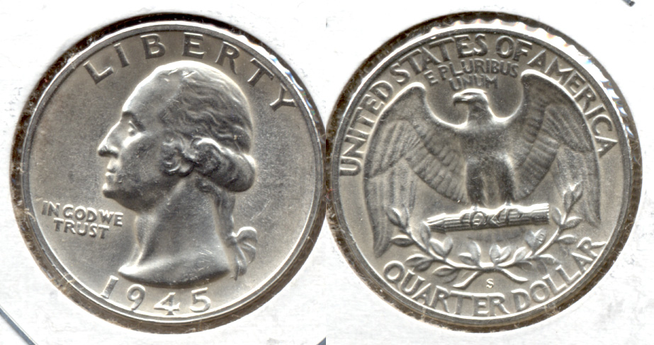 1945-S Washington Quarter MS-63 q