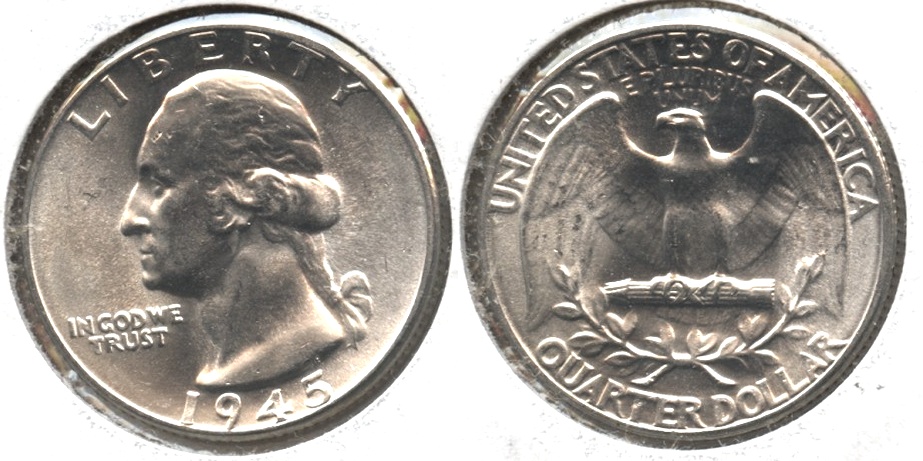 1945 Washington Quarter MS-63 #a