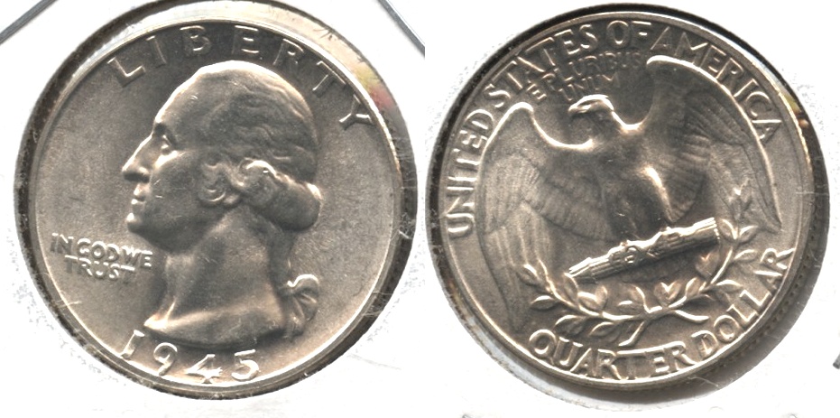 1945 Washington Quarter MS-63 #e