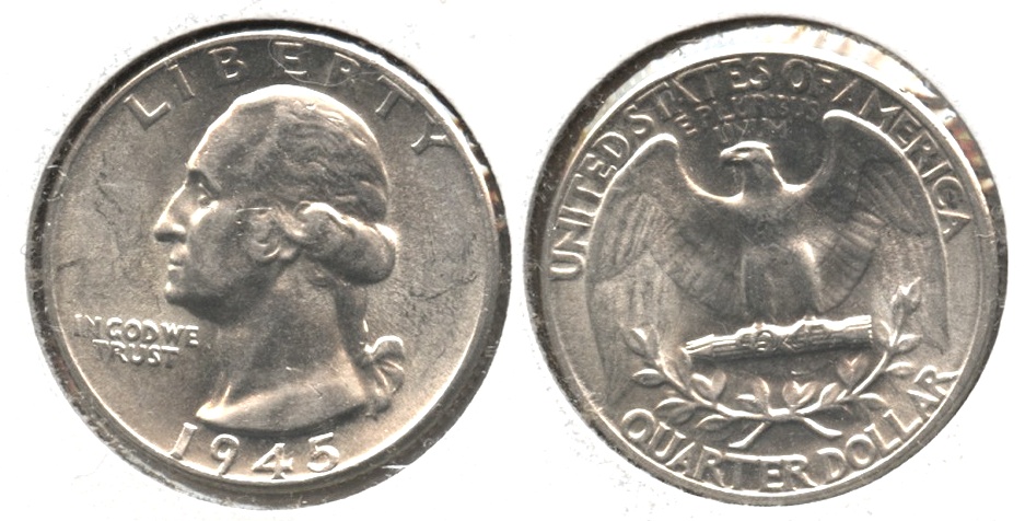 1945 Washington Quarter MS-63 #g