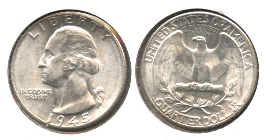 1945 Washington Quarter MS-63 #i