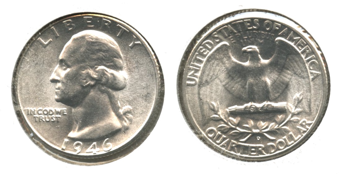 1946-D Washington Quarter MS-63 #g