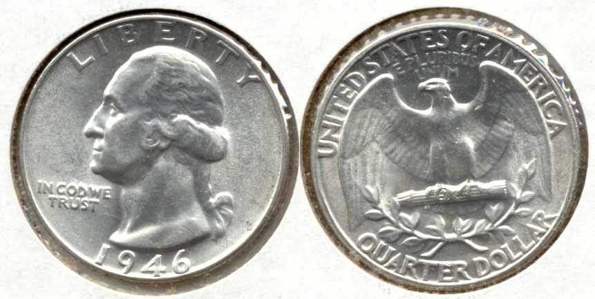 1946 Washington Quarter MS-63