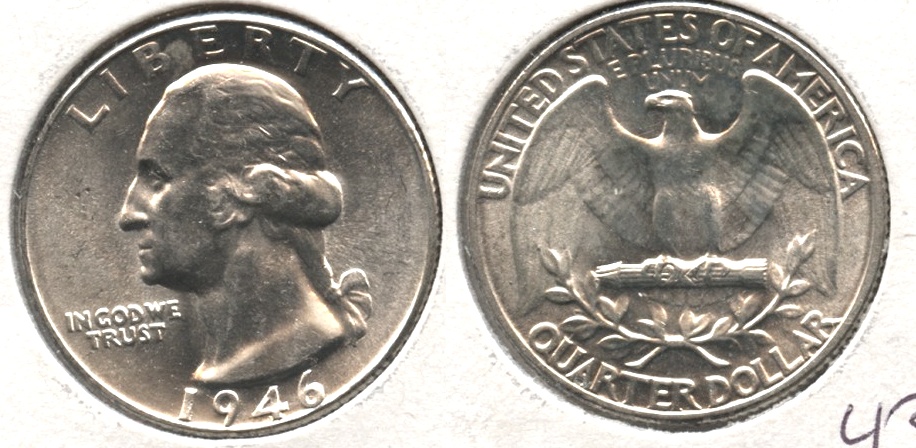 1946 Washington Quarter MS-64 #a