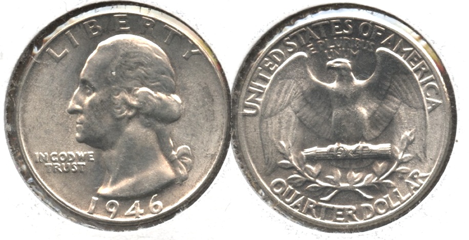 1946 Washington Quarter MS-64 #b