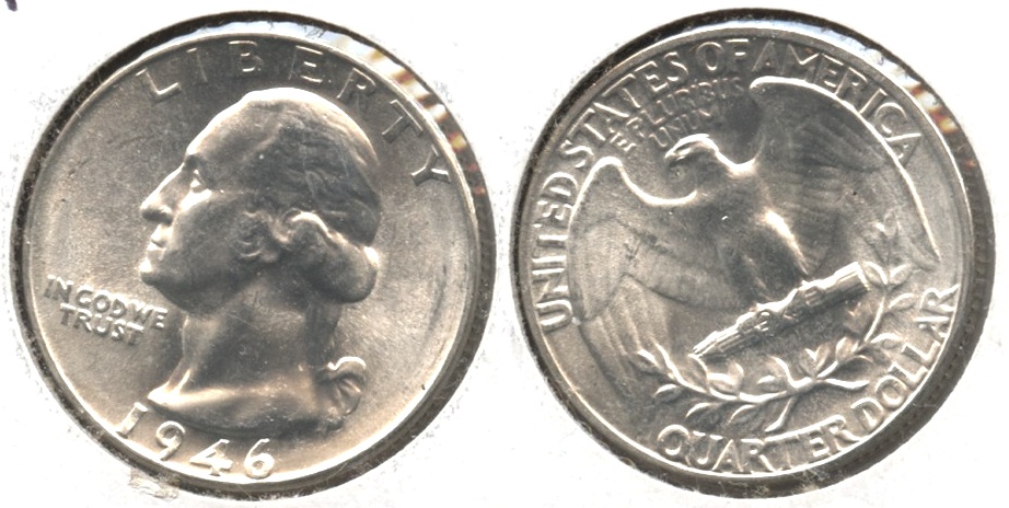 1946 Washington Quarter MS-64 #d