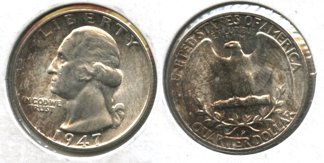 1947-D Washington Quarter MS-63 #o