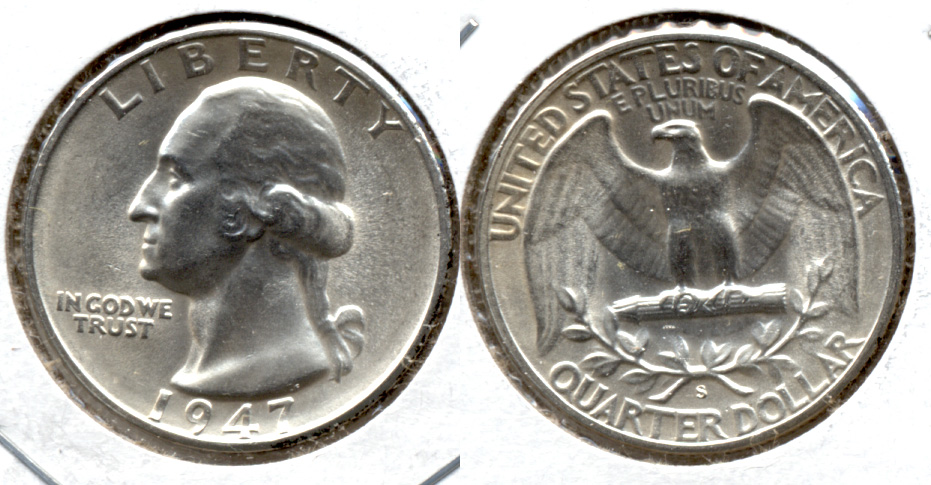 1947-S Washington Quarter MS-63 g