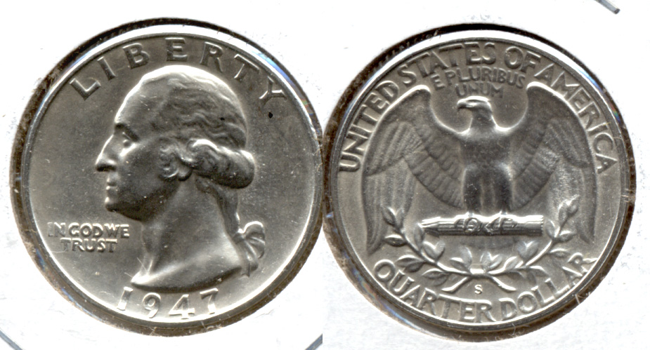 1947-S Washington Quarter MS-63 j