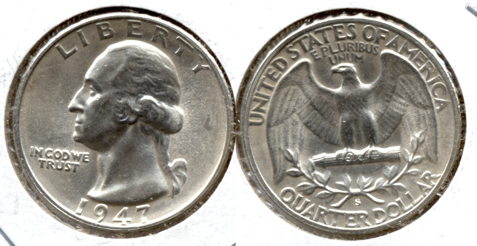1947-S Washington Quarter MS-63 m