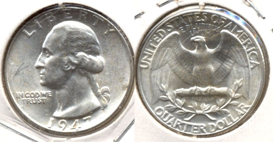 1947 Washington Quarter MS-60