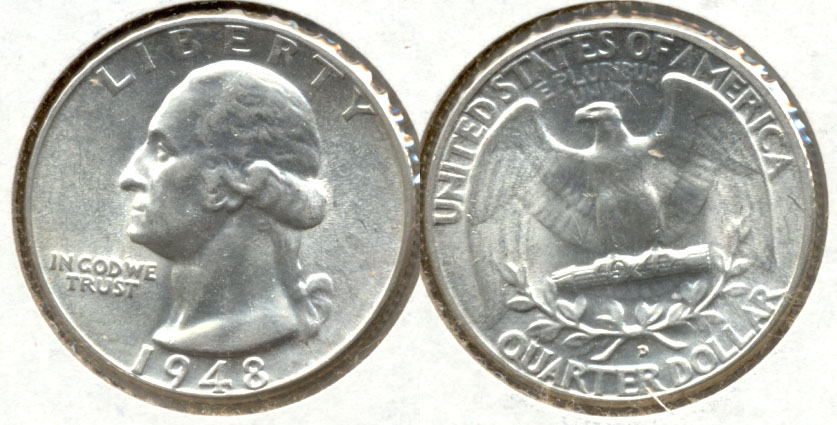 1948-D Washington Quarter MS-63