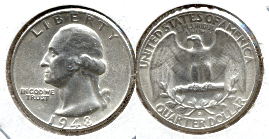 1948-D Washington Quarter MS-63 c