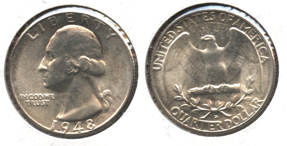 1948-D Washington Quarter MS-63 #m