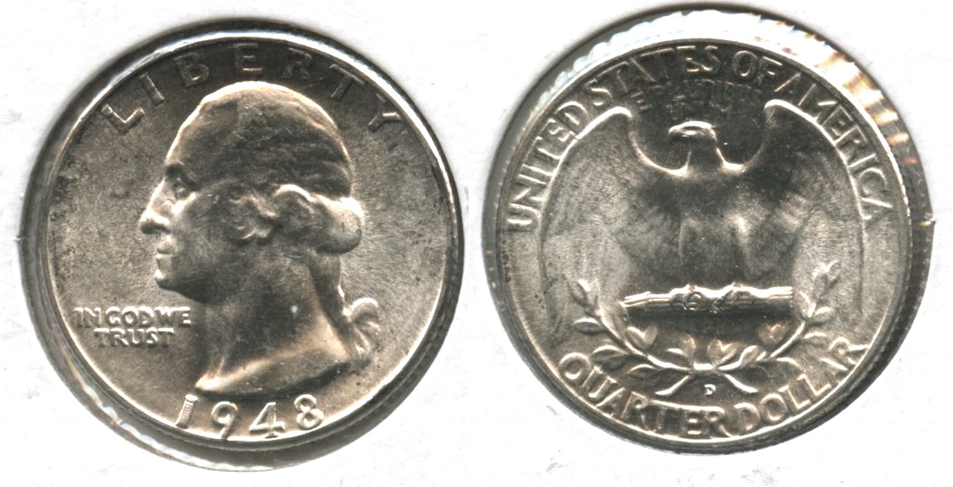 1948-D Washington Quarter MS-63 #o