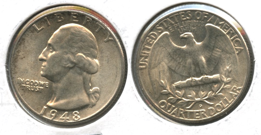 1948-D Washington Quarter MS-63 #p