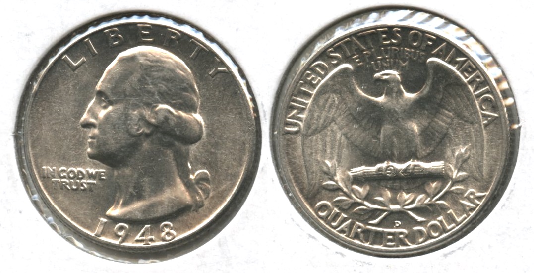1948-D Washington Quarter MS-63 #r
