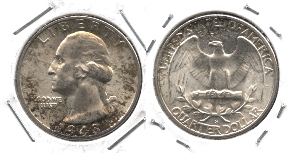 1948-S Washington Quarter MS-63 #h