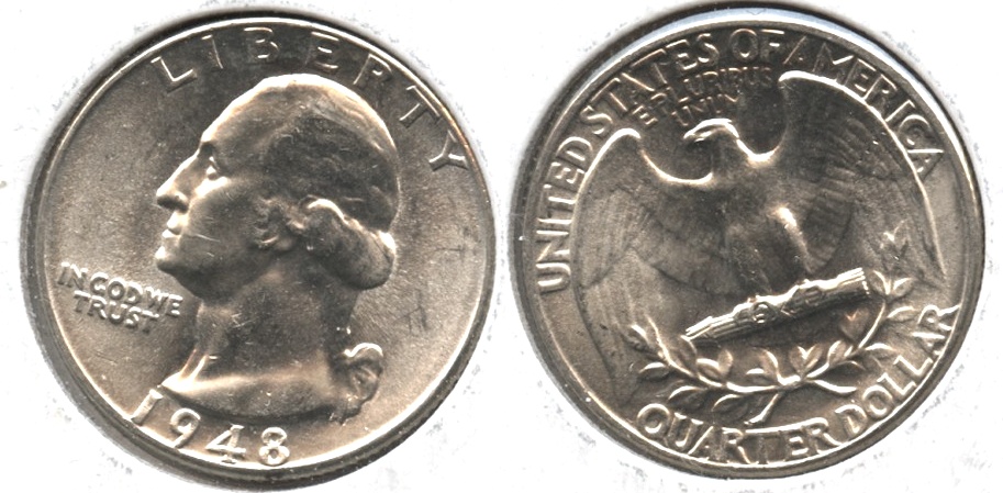1948 Washington Quarter MS-63