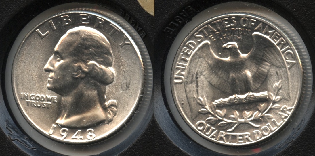 1948 Washington Quarter MS-63 #b