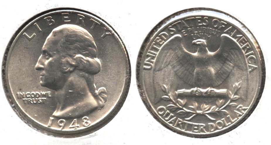 1948 Washington Quarter MS-63 #d