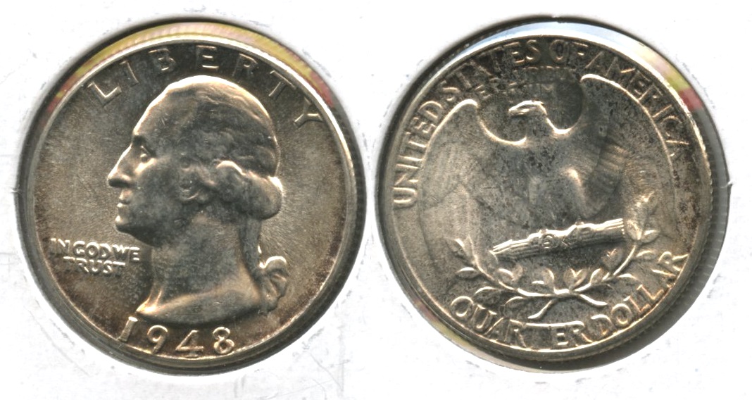 1948 Washington Quarter MS-63 #f