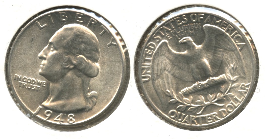 1948 Washington Quarter MS-63 #j