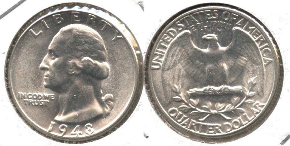 1948 Washington Quarter MS-64 #f