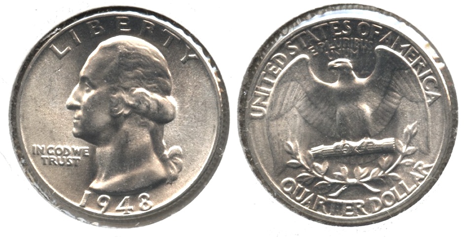 1948 Washington Quarter MS-64 #i