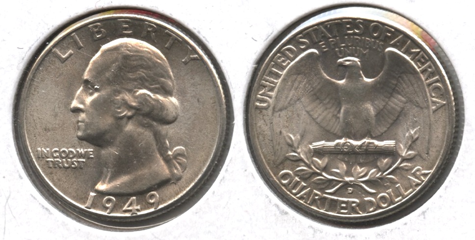1949-D Washington Quarter MS-63 #i