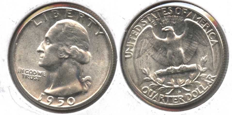 1950-D Washington Quarter MS-63 #c
