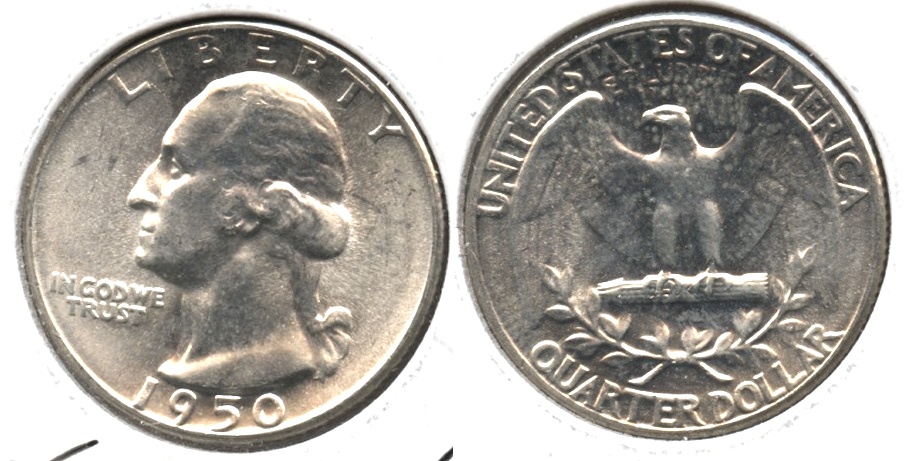1950 Washington Quarter MS-63 #a