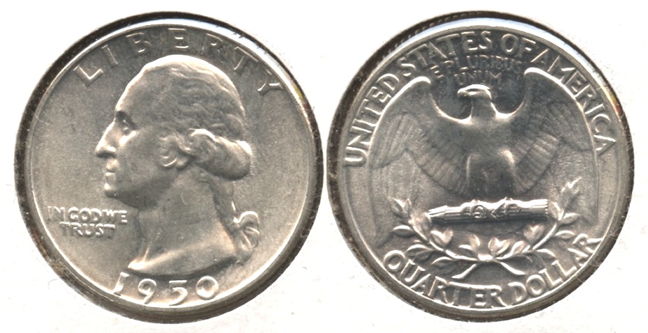 1950 Washington Quarter MS-63 #b