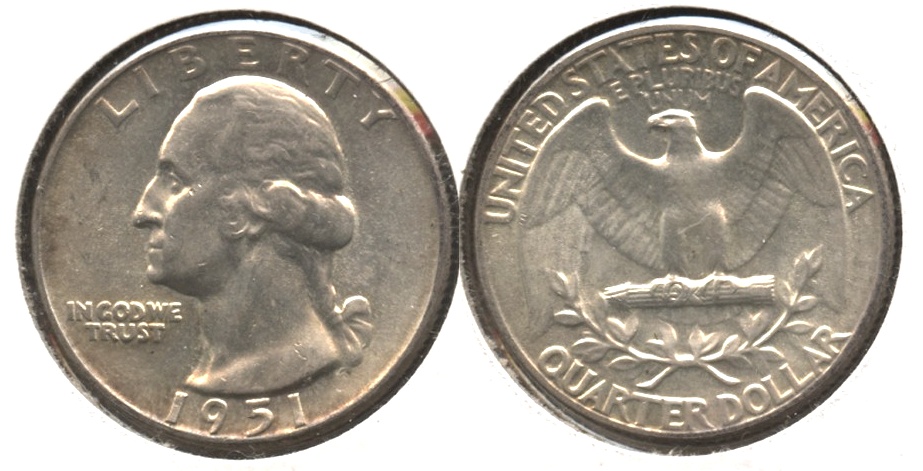 1951 Washington Quarter MS-63 #a