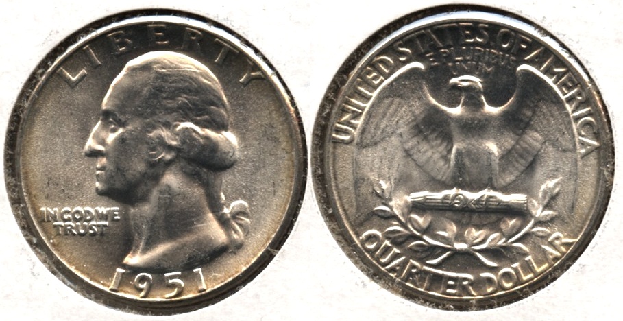 1951 Washington Quarter MS-63 #i