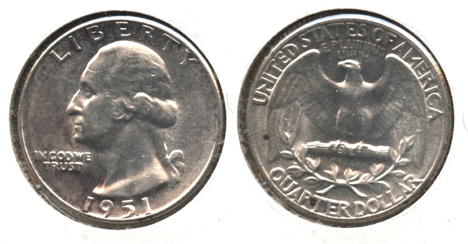 1951 Washington Quarter MS-63 #n