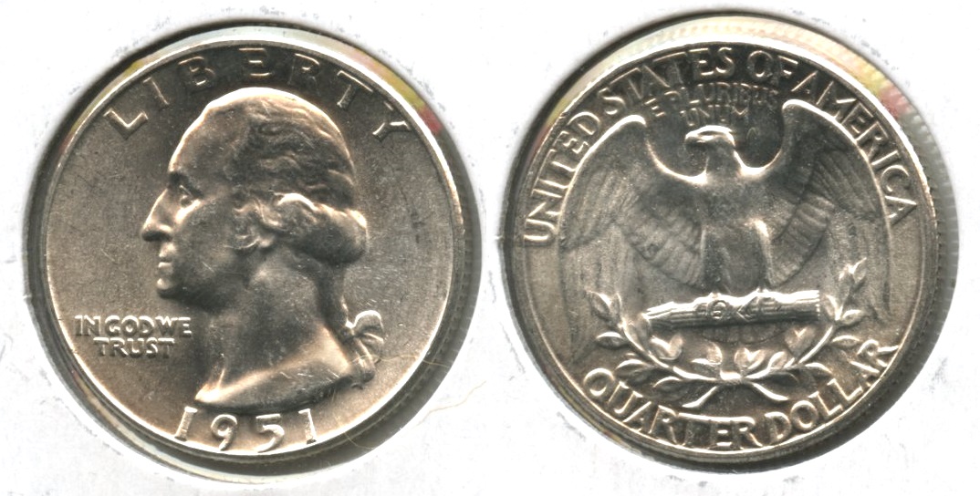 1951 Washington Quarter MS-63 #o