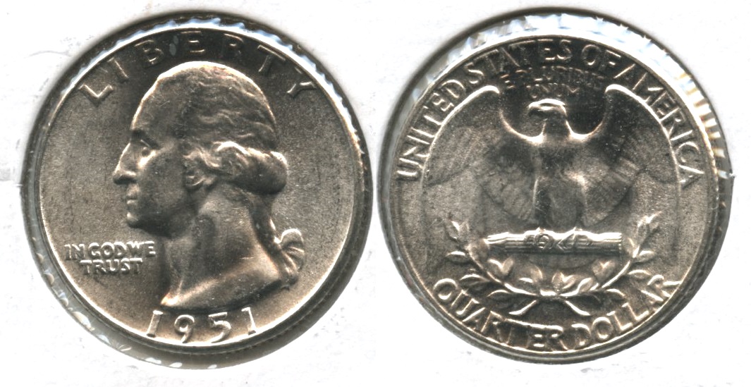 1951 Washington Quarter MS-64 #g