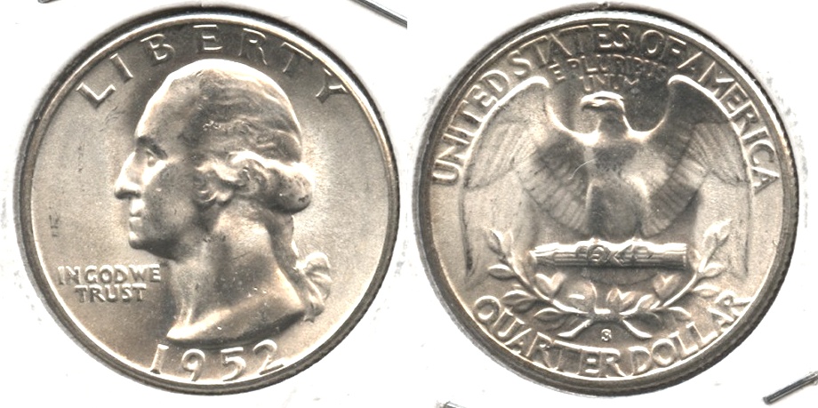 1952-S Washington Quarter MS-63 #a