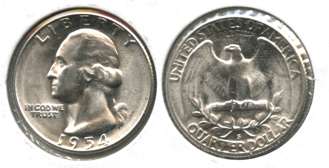 1954-S Washington Quarter MS-63