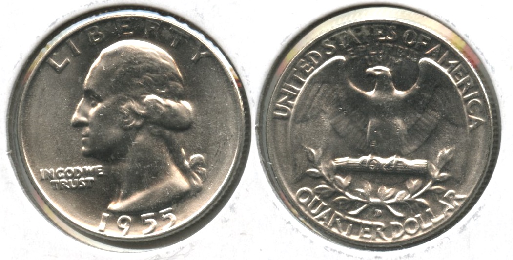 1955-D Washington Quarter MS-63