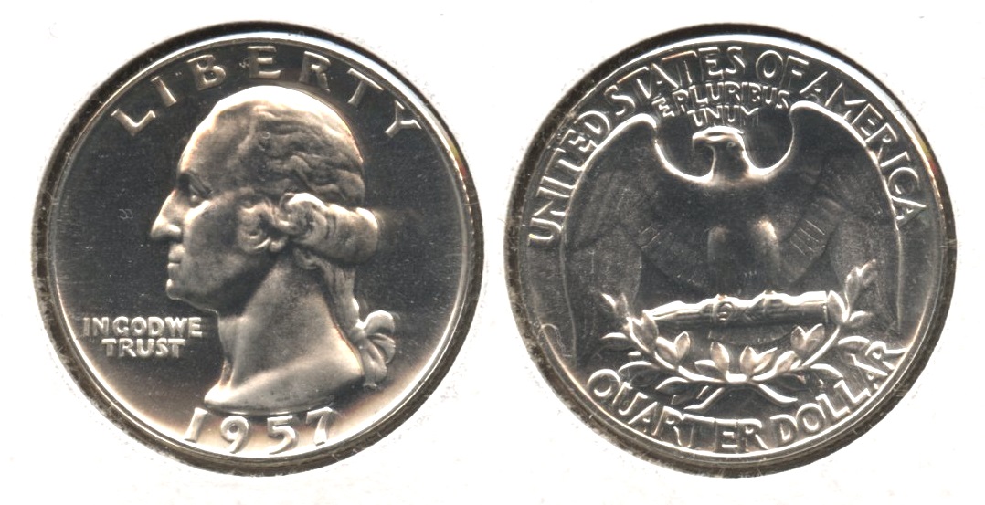 1957 Washington Quarter Proof